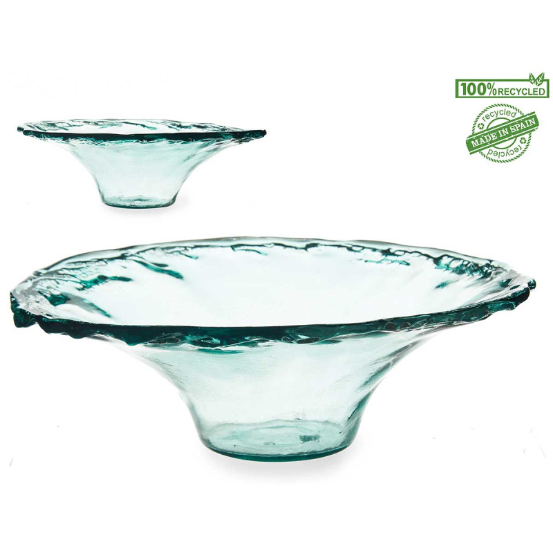 CENTRO DE MESA VIDRO CARIBE 40CM
