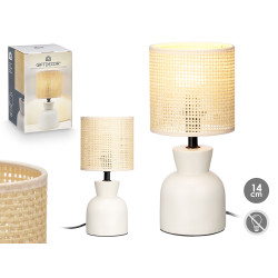TABLE LAMP WHITE SHAPE 