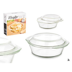 CASSEROLE EN BOROSILICATE 2000ML