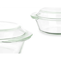 CASSEROLE EN BOROSILICATE 2000ML