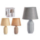 LAMPES CERAMIQUE RAYURES GRAND SET 3