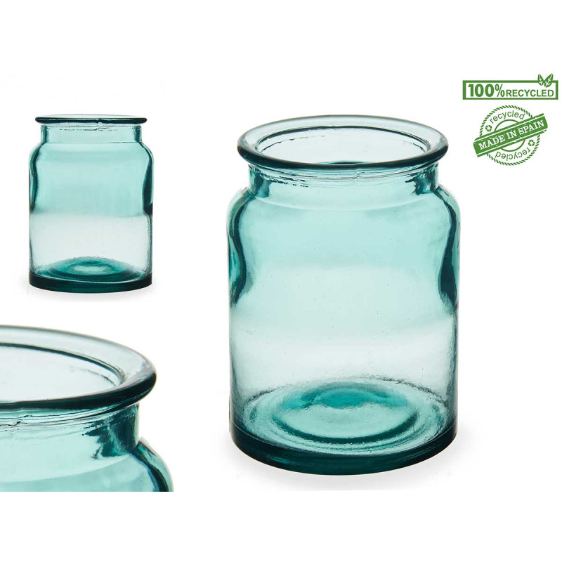 JARRON VIDRIO PUCHADES 18CM
