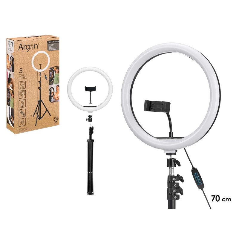 LUZ ARO SELFIE TRIPODE