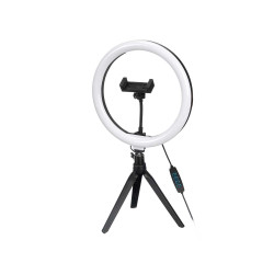 SELFIE RING LIGHT LOW TRIPOD