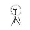 SELFIE RING LIGHT LOW TRIPOD