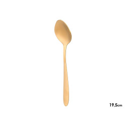 SET 24 TALHERES ACO INOX DOURADO