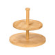 DOUBLE BAMBOO TRAY