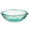 GLASS VASE AZTECA 21CM