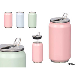 TERMO ACCIAIO INOX ASSORT 3 COL 280ML