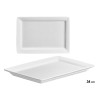 BANDEJA PORCELANA RECTANGULAR ANCHA 34CM