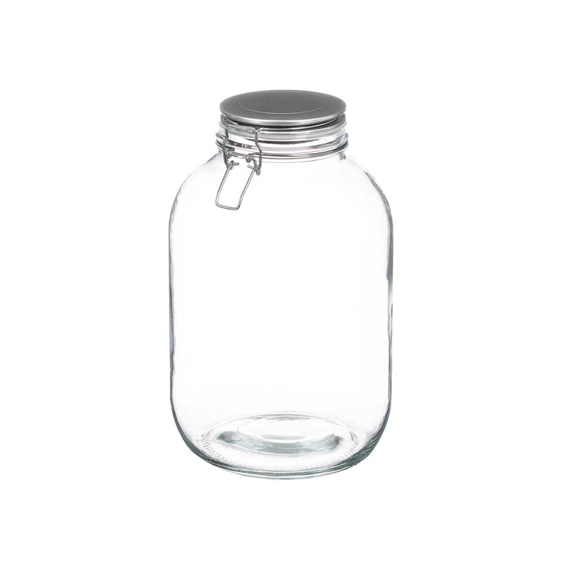 POT HERMÉTIQUE COUVERCLE ACIER 4L