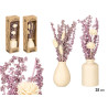 TALL SMALL LAVENDER VASE ASSORTED 2 DESIGNS