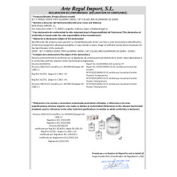 SET 3 POTS EN VERRE COUVERCLE ALUMINIUM 350ML