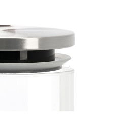 POT ROND BOROSILICATE 1,4L COUVERCLE ACIER 