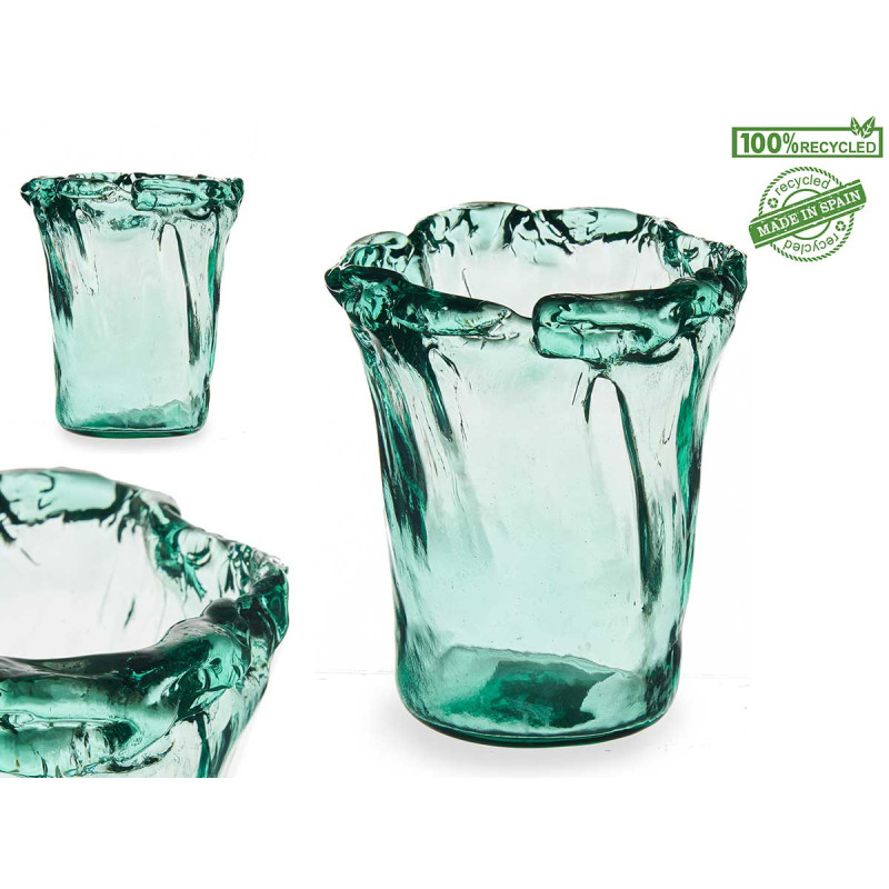 VASO VETRO PANUELO 20CM