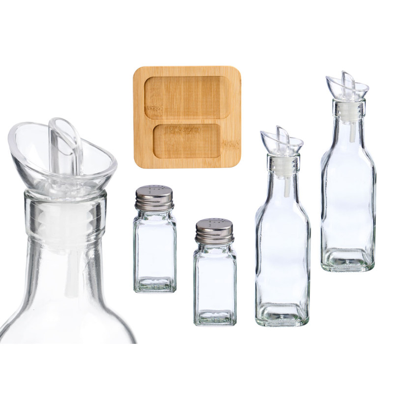 SET ACEITERA VINAGRERA SALERO PIMENTERO