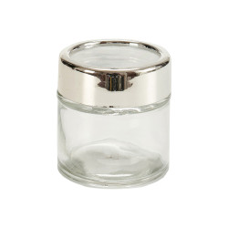 BOTE REDONDO CRISTAL TRANS TAPA 8CL