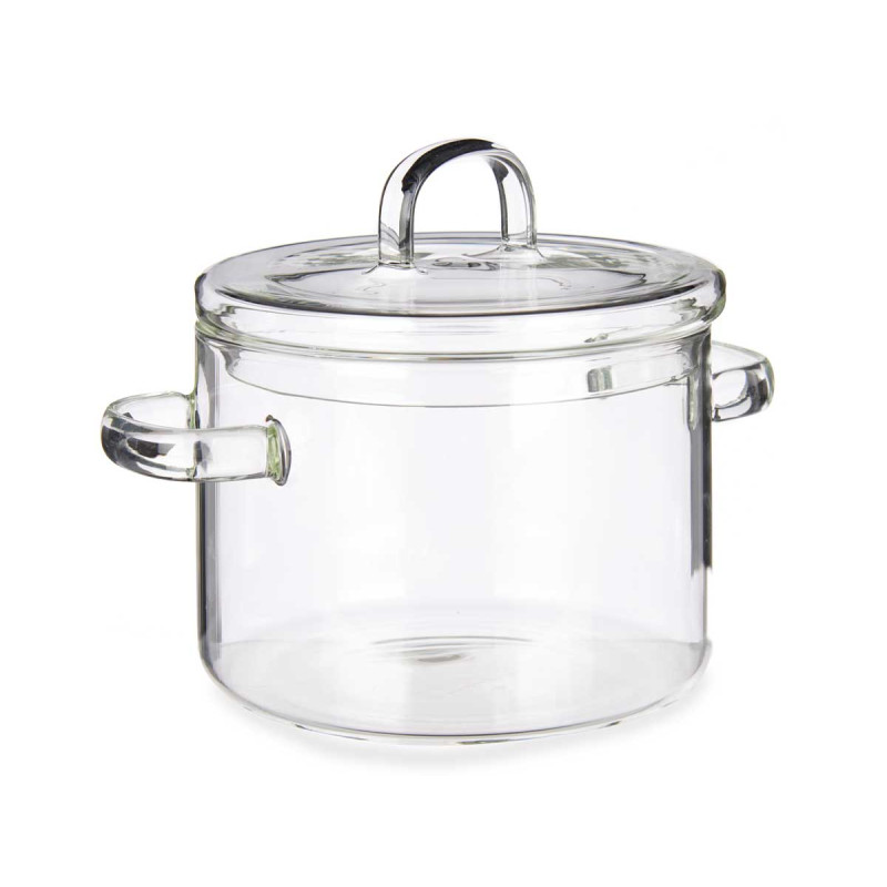 CAÇAROLA VIDRO BOROSILICATO 1000ML 