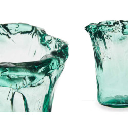 VASO VETRO PANUELO 25CM
