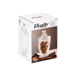 BOMBONERA TAPA VIDRIO MED