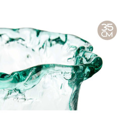 GLASS VASE 35CM