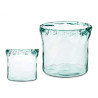 JARRON VIDRIO TWINS 21CM