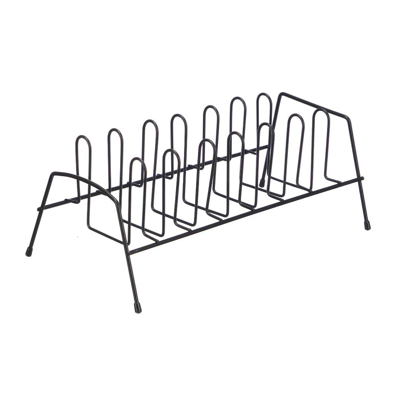 BLACK METAL DISH DRAINER