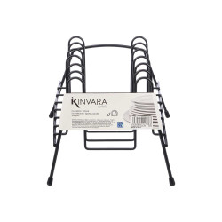 BLACK METAL DISH DRAINER