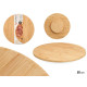 BAMBOO SWIVEL TABLE