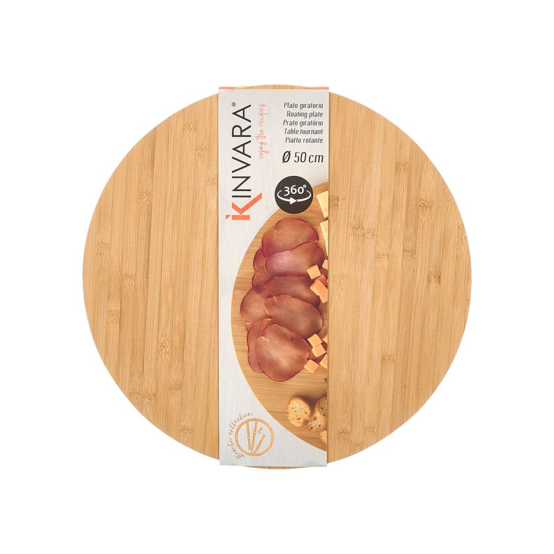 MESA GIRATORIA BAMBU