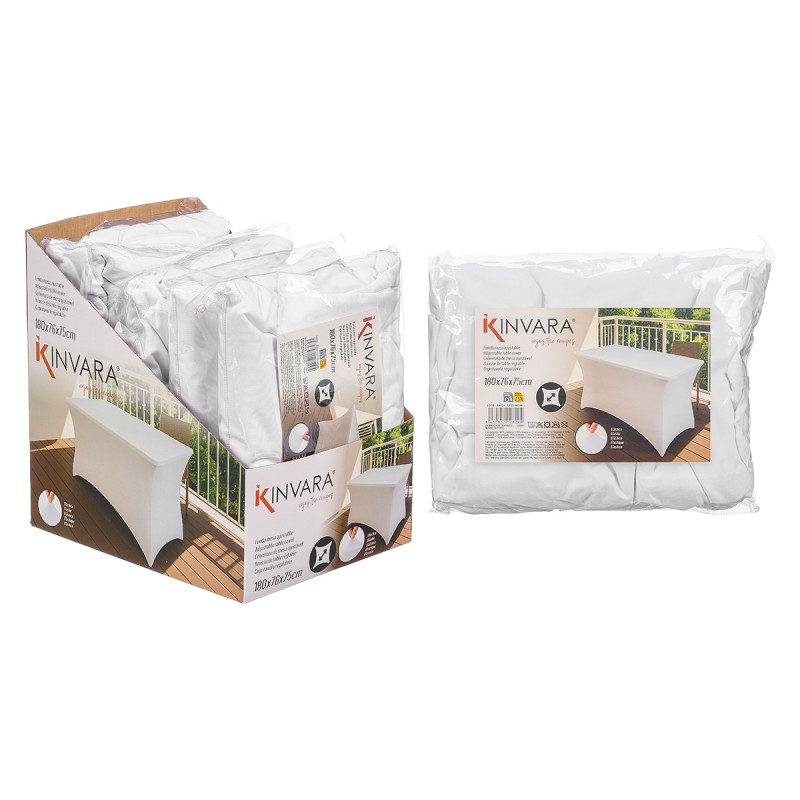 FUNDA MESA AJUSTABLE BLANCA