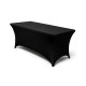 BLACK ADJUSTABLE TABLE COVER