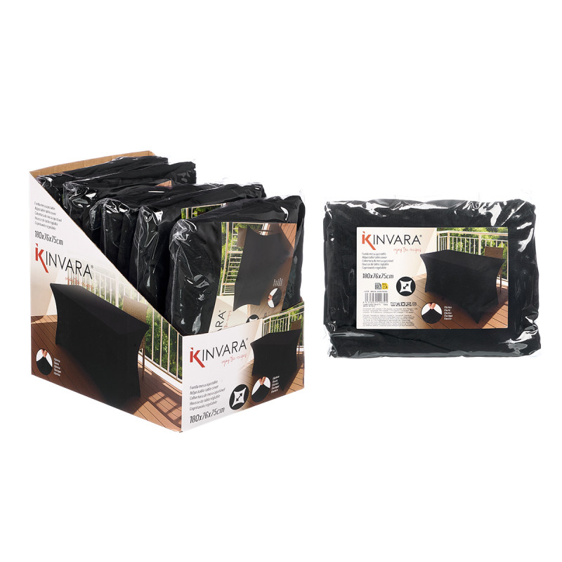 FUNDA MESA AJUSTABLE NEGRA