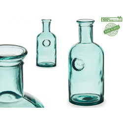 BOUTEILLE VERRE DÉCORATIVE STAMP 27CM PETIT 1.5L