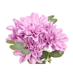 MAZZO 5 FIORI APERTI LILLA 36CM