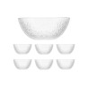 SET 7 PCS FINE RELIEF 1 LARGE BOWL 6 SMALL BOWLS