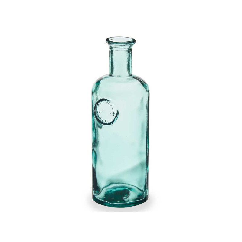 GARRAFA VIDRO DECORATIVA STAMP 35CM MED 2.5L