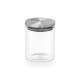 800ML ROUND BOROSILICATE JAR STEEL LID