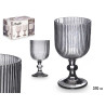 RED WINE GLASS GREY COLOUR 370 ML