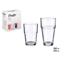 SET 12 CUPS EVEN 260ML + 370ML