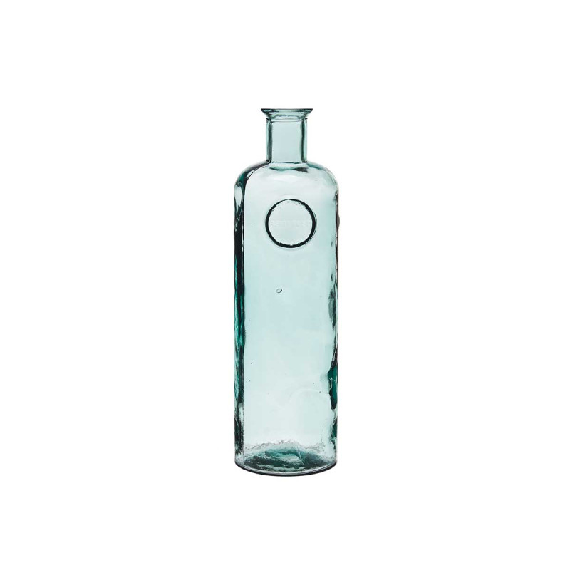 BOUTEILLE VERRE DÉCORATIVE STAMP 45CM GRAND