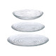 GLASS DINNERWARE 18 PCS
