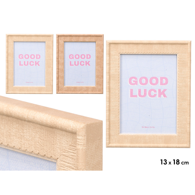 EMBOSSED PHOTO FRAME ASRT 2 13X18CM