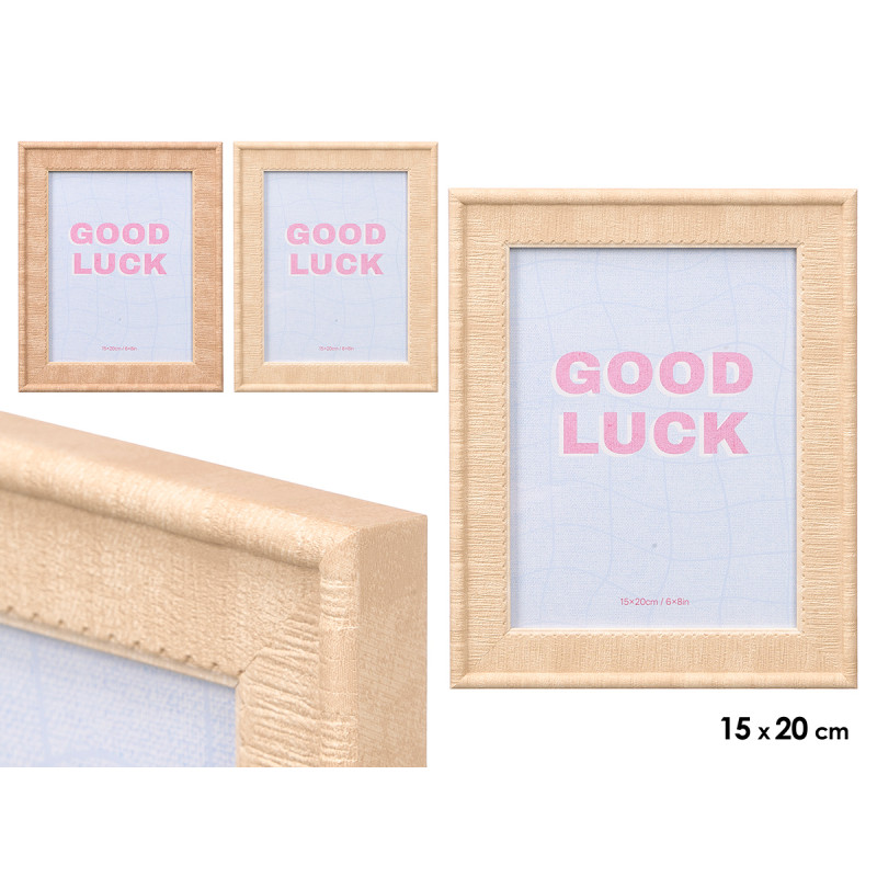 EMBOSSED PHOTO FRAME ASRT 2 15X20CM