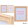 EMBOSSED PHOTO FRAME ASRT 2 20X25CM