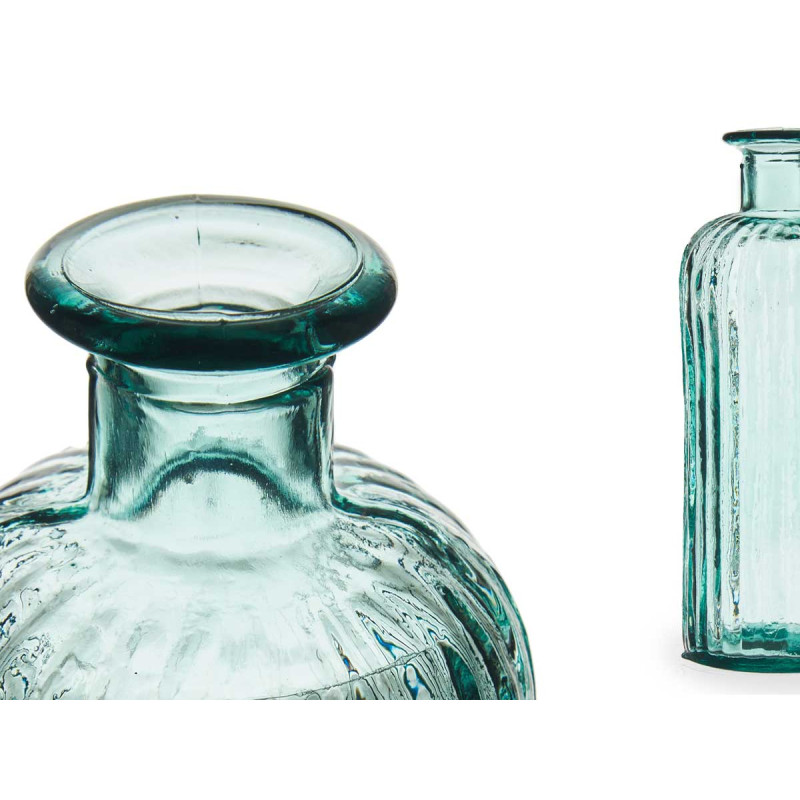 DECORATIVE GLASS BOTTLE HOLANDA STRIPES 1.5L