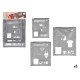 SET 3 BORSE ORGANIZER DA VIAGGIO