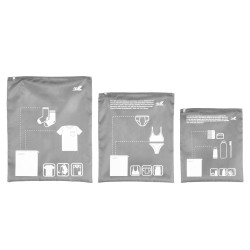 SET 3 BOLSAS ORGANIZADOR VIAJE