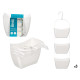 ENSEMBLE 3 PANIERS SUSPENDUS SALLE BAIN. VEUILLEZ
