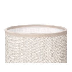 STRIPED TABLE LAMP GREY